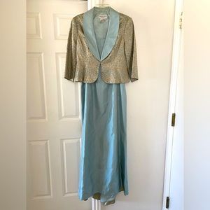 Adrianna Papell Two Piece Wedding Gown